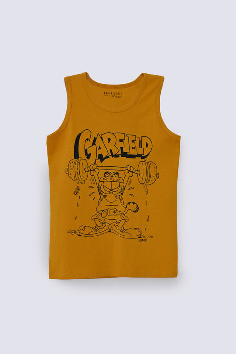 BOYS GARFIELD TANK TOP