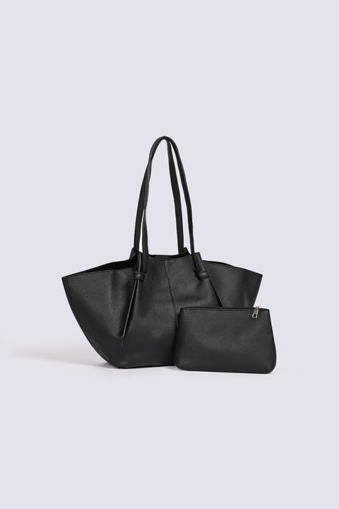 PLEATED TOTE BAG