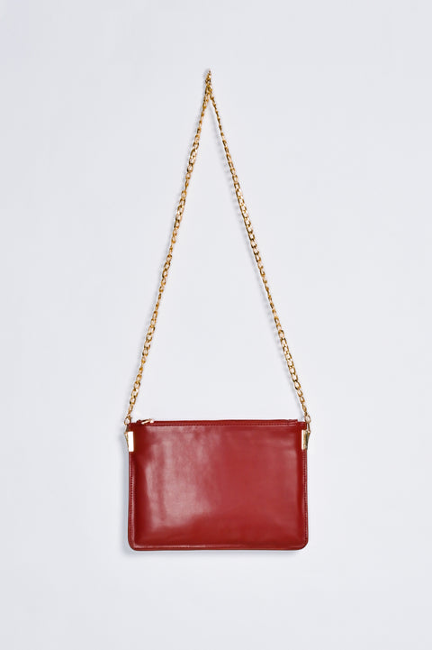 HAND BAG WITH DETACHABLE CHAIN