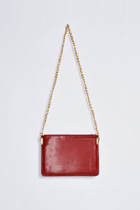 HAND BAG WITH DETACHABLE CHAIN