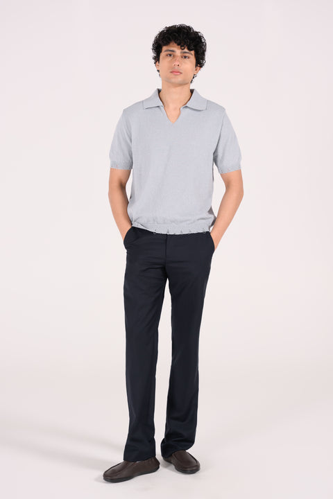 JOHNNY COLLAR TEXTURED POLO