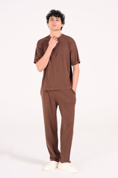 RELAXED FIT HENLEY