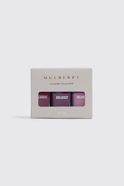 MULBERRY LACQUER COLLECTION (PACK OF 3)