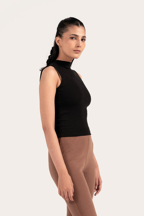 MOCK NECK TANK TOP