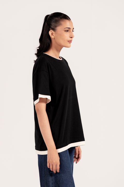 OVERSIZED LAYERED TEE