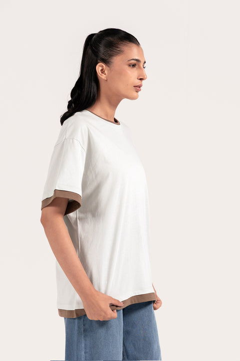 OVERSIZED LAYERED TEE