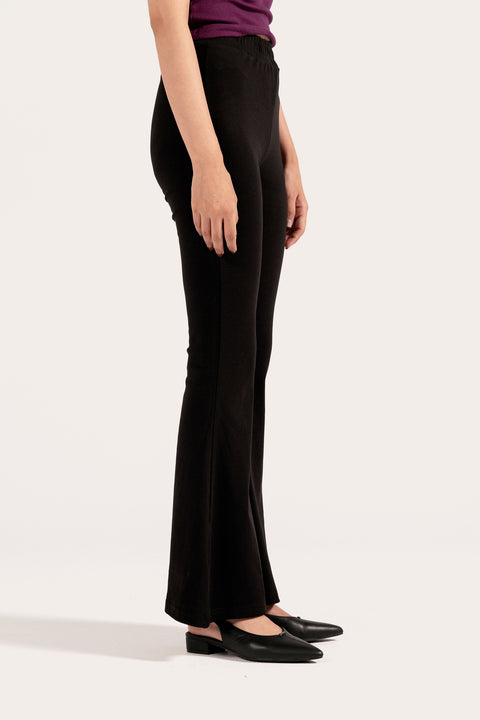 FLARED FIT TROUSERS