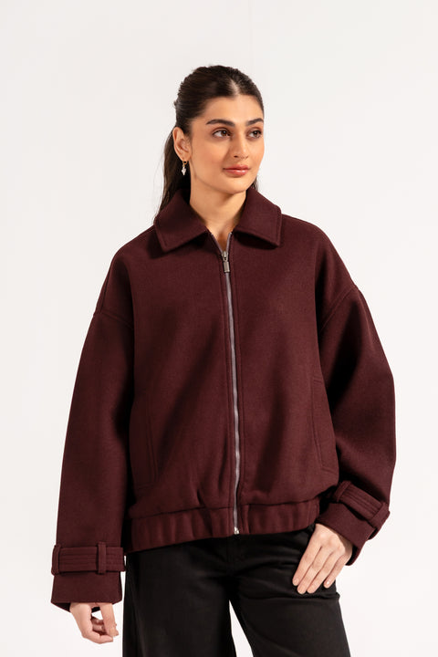 OVERSIZED ZIP-UP JACKET