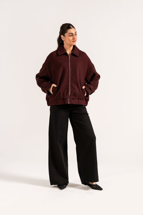 OVERSIZED ZIP-UP JACKET