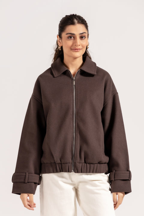 OVERSIZED ZIP-UP JACKET