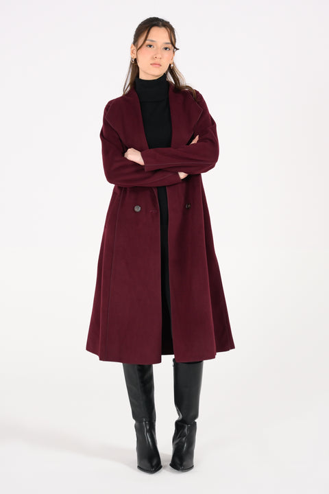 CONTOUR PANELLED COAT