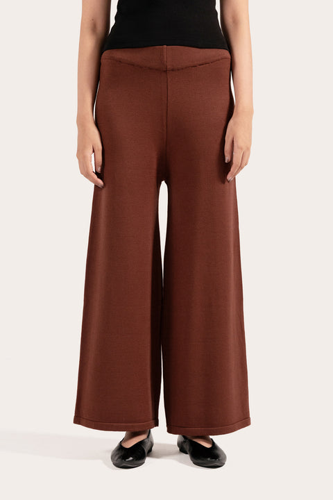 PLUSH KNIT TROUSERS