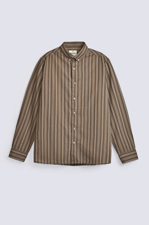 BUTTON DOWN STRIPED SHIRT