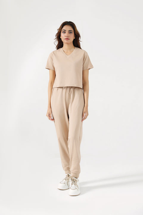 BASIC CROPPED TEE