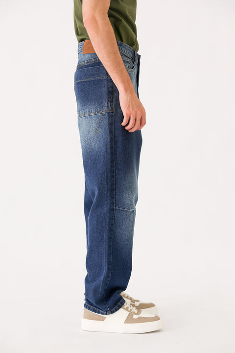 WIDE LEG FIT DENIM