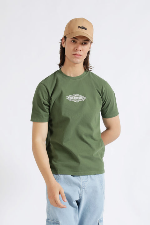 ENZYME WASH GRAPHIC TEE