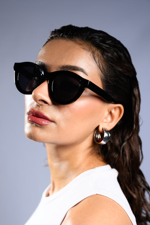 TORTOISE SHELL MATTE SUNGLASSES