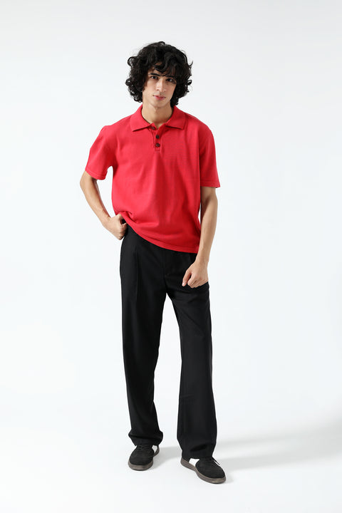KNITTED POLO