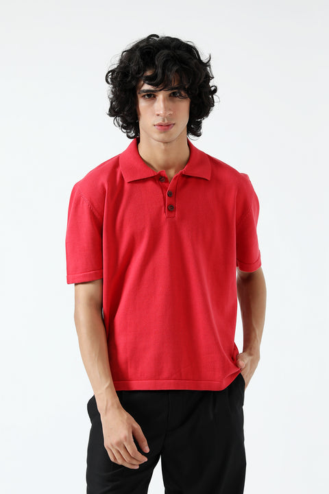 KNITTED POLO