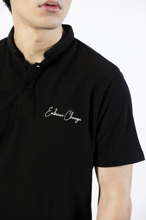 TEXTURED POLO