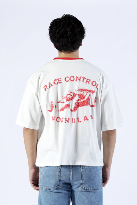 BOXY FIT FORMULA 1 GRAPHIC TEE