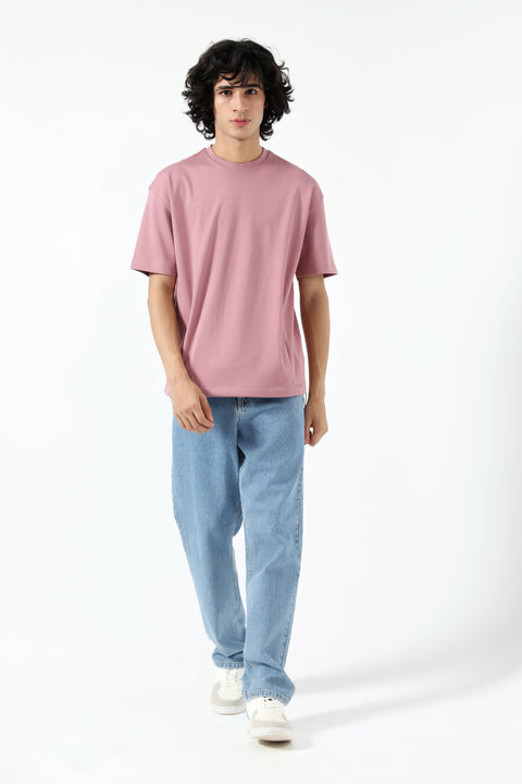 BAGGY FIT TEE WITH POCKET