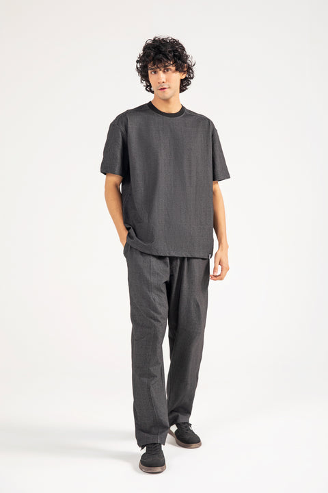 BAGGY FIT TEXTURED TEE