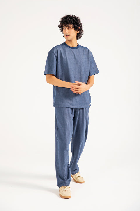 BAGGY FIT TEXTURED TEE