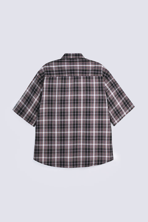 BAGGY FIT CHECK SHIRT