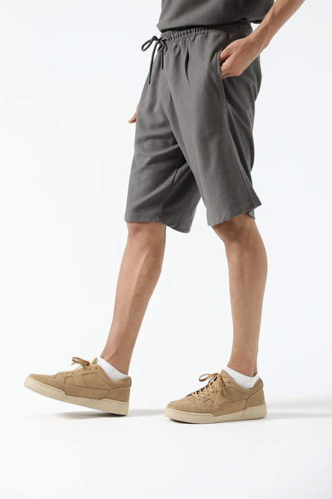 TEXTURED KNIT SHORT