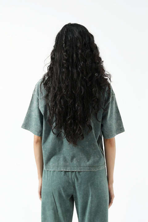 ACID WASHED BOXY FIT TEE