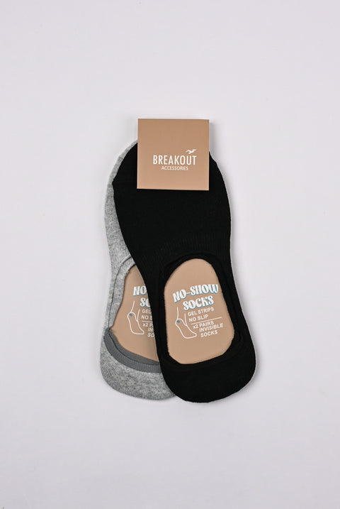 INVISIBLE SOCKS (PACK OF 2)