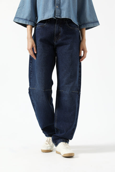 BARREL FIT DENIM