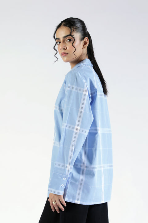 CHECKERED BUTTON DOWN SHIRT