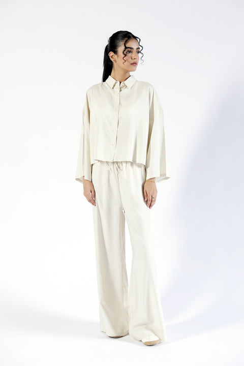 BOXY FIT LINEN TOP