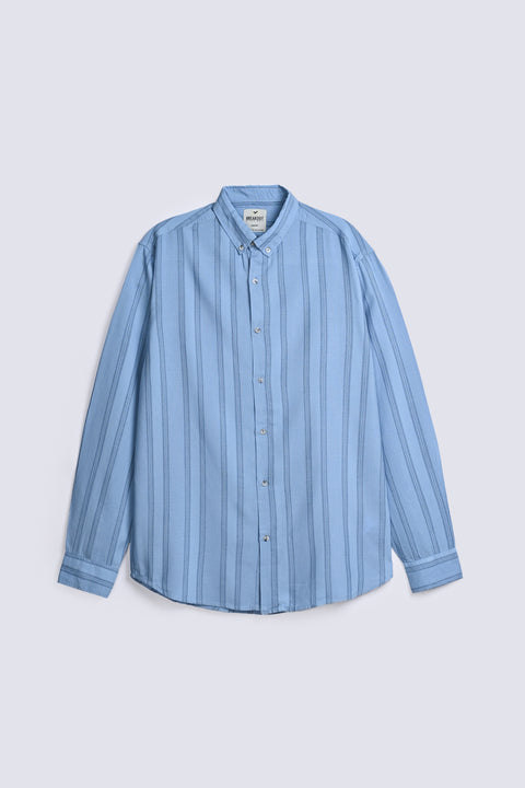 BUTTON DOWN STRIPED SHIRT