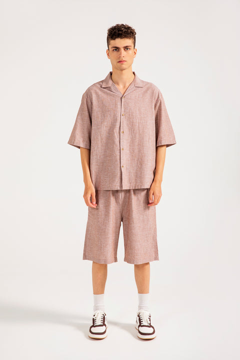 BAGGY FIT LINEN SHIRT