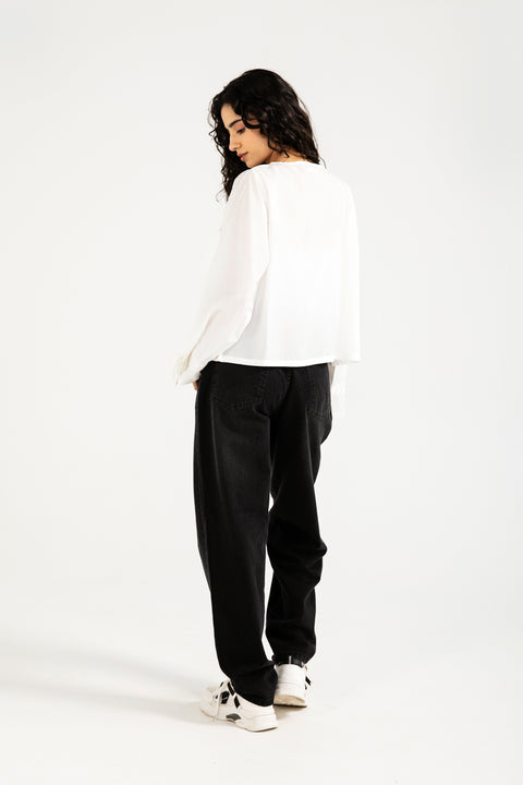 TOP WITH SLEEVE DETAIL