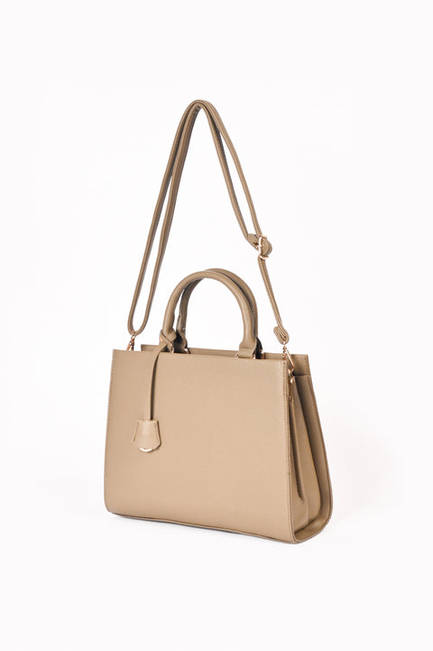 STRUCTURED BAG WITH HANDLE