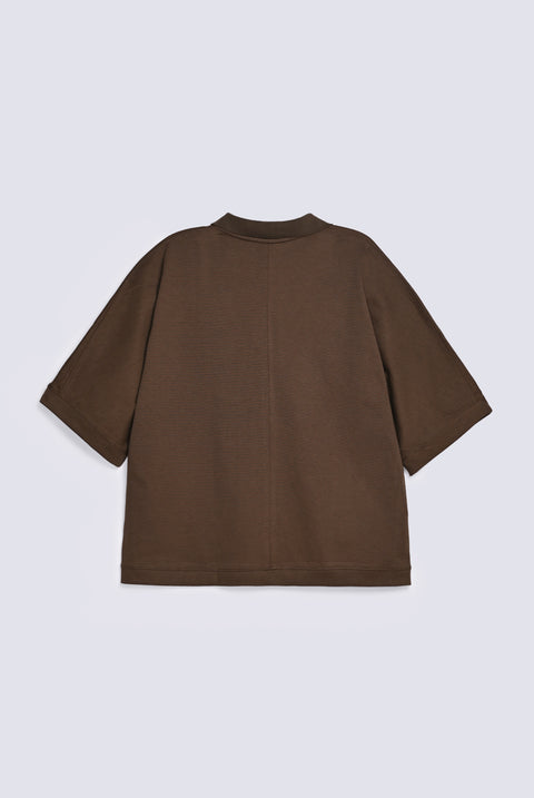 BOXY FIT KIMONO SLEEVE POLO