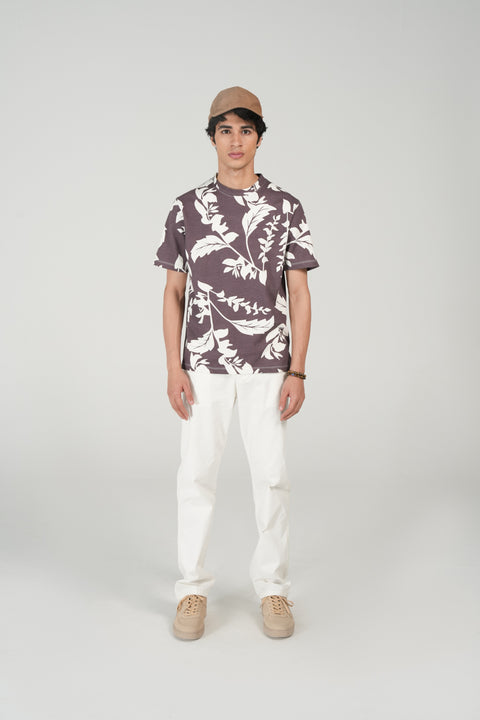TERRY PRINTED TEE