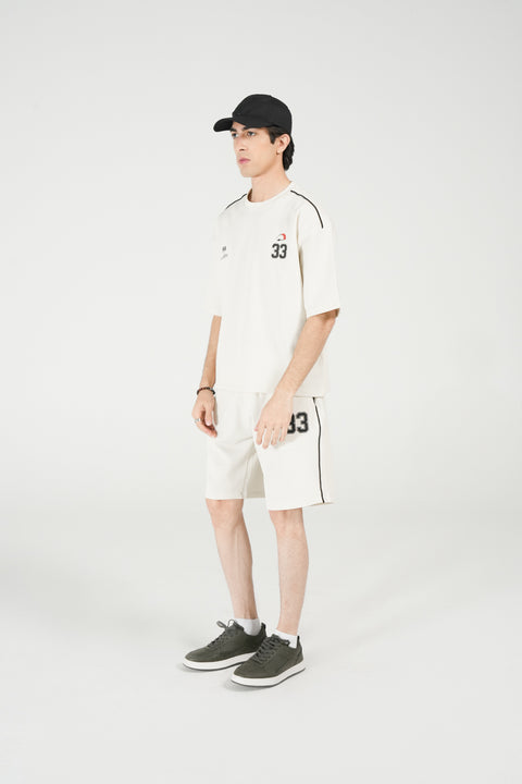 TEXTURED BOXY FIT GRAPHIC TEE