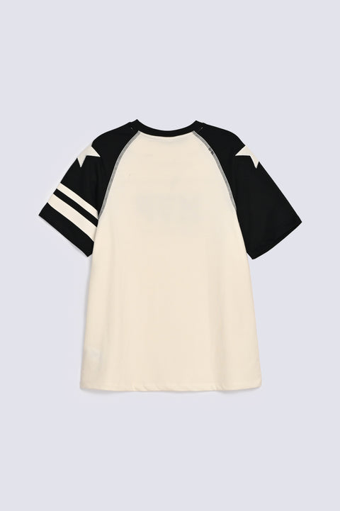 RAGLAN SLEEVE GRAPHIC TEE