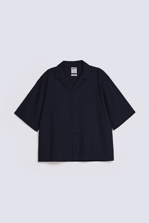 BOXY FIT RESORT COLLAR SHIRT