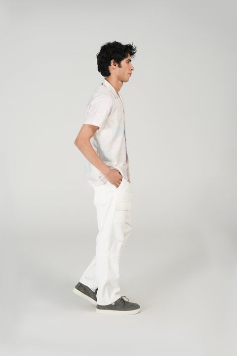 RESORT COLLAR PRINTED SHIRT