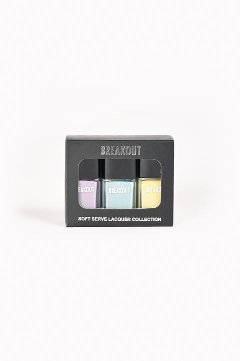 SOFT SERVE LACQUER COLLECTION (PACK OF 3