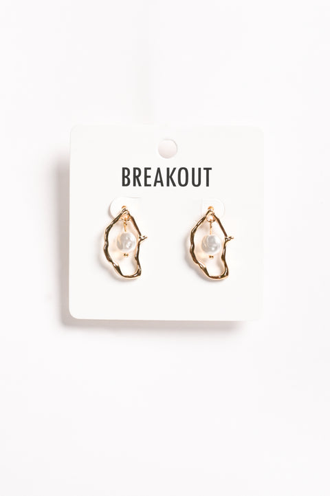 IRREGULAR DROP EARRINGS