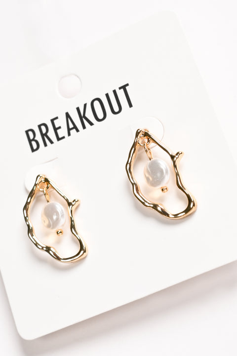 IRREGULAR DROP EARRINGS