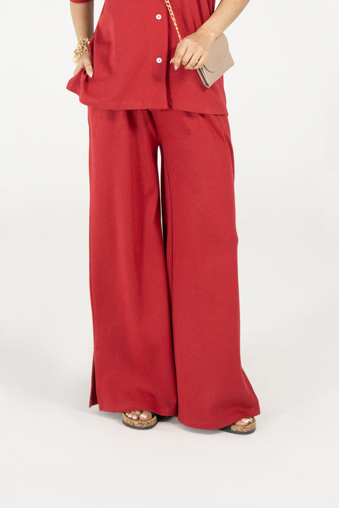 WIDE LEG TROUSERS