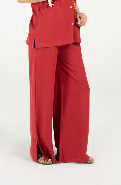 WIDE LEG TROUSERS
